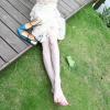 imageFSJ Womens Pointed Toe Leather Pumps Adjustable Band Slingback Flats Sexy Cutout Casual Formal Outfit Ladies Shoes Size 415 USBlue