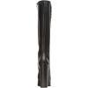 imageFSJ Women Round Toe Platform Knee High Boots Side Zipper Chunky High Heel Ladies Winter Prom Party Dress Shoes Size 416 USBlack