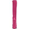 imageFSJ Women Round Toe Platform Knee High Boots Side Zipper Chunky High Heel Ladies Winter Prom Party Dress Shoes Size 416 USDeep Pink