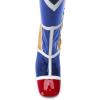 imageFSJ Women Colorful Square Toe Knee High Long Boots Stylish Multicolor Stiletto High Heels Side Zipper Patent Leather Shoes Size 415 USBlue