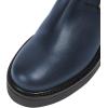 imageFSJ Women Fashion Over the Knee Boots Round Toe Thigh High Thick Heel Flat Boots Sexy Slip On Stretch Leather with Zipper Winter Riding Long Boots Size 415 USNavy