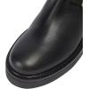imageFSJ Women Fashion Over the Knee Boots Round Toe Thigh High Thick Heel Flat Boots Sexy Slip On Stretch Leather with Zipper Winter Riding Long Boots Size 415 USBlack