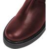 imageFSJ Women Fashion Over the Knee Boots Round Toe Thigh High Thick Heel Flat Boots Sexy Slip On Stretch Leather with Zipper Winter Riding Long Boots Size 415 USReddish Brown