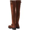 imageFSJ Women Fashion Over the Knee Boots Round Toe Thigh High Thick Heel Flat Boots Sexy Slip On Stretch Leather with Zipper Winter Riding Long Boots Size 415 USSienna