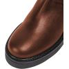 imageFSJ Women Fashion Over the Knee Boots Round Toe Thigh High Thick Heel Flat Boots Sexy Slip On Stretch Leather with Zipper Winter Riding Long Boots Size 415 USSienna