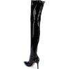 imageFSJ Women Thigh High Long Boots Over The Knee Pointed Toe Fashion High Heels ShoesBlack