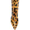 imageFSJ Women Thigh High Long Boots Over The Knee Pointed Toe Fashion High Heels ShoesLeopard Print
