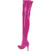 imageFSJ Women Thigh High Long Boots Over The Knee Pointed Toe Fashion High Heels ShoesPink