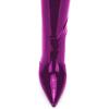 imageFSJ Women Thigh High Long Boots Over The Knee Pointed Toe Fashion High Heels ShoesPurple