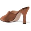 imageWomen Pointed Toe Spool High Heel Mules Pumps Backless Slide Sandals Party Dress Shoes Size 415 USBrown