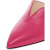 imageWomen Pointed Toe Spool High Heel Mules Pumps Backless Slide Sandals Party Dress Shoes Size 415 USHot Pink