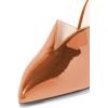 imageWomen Pointed Toe Spool High Heel Mules Pumps Backless Slide Sandals Party Dress Shoes Size 415 USOrange