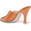 imageWomen Pointed Toe Spool High Heel Mules Pumps Backless Slide Sandals Party Dress Shoes Size 415 USOrange