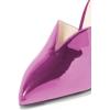 imageWomen Pointed Toe Spool High Heel Mules Pumps Backless Slide Sandals Party Dress Shoes Size 415 USPurple