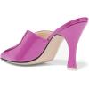 imageWomen Pointed Toe Spool High Heel Mules Pumps Backless Slide Sandals Party Dress Shoes Size 415 USPurple