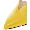 imageWomen Pointed Toe Spool High Heel Mules Pumps Backless Slide Sandals Party Dress Shoes Size 415 USYellow