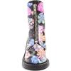 imageFSJ Women Comfy Stacked Low Heels Ankle Boots with Front Zipper Round Toe Handmade Shoes Size 415 USFlower