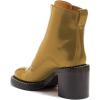 imageFSJ Women Comfy Stacked Low Heels Ankle Boots with Front Zipper Round Toe Handmade Shoes Size 415 USGinger