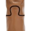 imageFSJ Women Round Toe Wide Calf Knee High Boots High Stacked Chunky Heel Long Boots Pull On Western Dress Shoes Size 415 USBrown