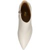imageFSJ Women Dressy Pointed Toe Ankle Boots Chunky Block Heels Side Zipper Booties Formal Weddng Shoe Size US 415Beige