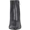 imageFSJ Women Dressy Pointed Toe Ankle Boots Chunky Block Heels Side Zipper Booties Formal Weddng Shoe Size US 415Black