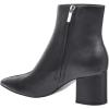 imageFSJ Women Dressy Pointed Toe Ankle Boots Chunky Block Heels Side Zipper Booties Formal Weddng Shoe Size US 415Black