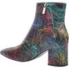 imageFSJ Women Dressy Pointed Toe Ankle Boots Chunky Block Heels Side Zipper Booties Formal Weddng Shoe Size US 415Lines
