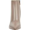 imageFSJ Women Dressy Pointed Toe Ankle Boots Chunky Block Heels Side Zipper Booties Formal Weddng Shoe Size US 415Taupe