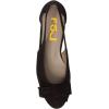 imageFSJ Women Cute Round Toe Ballet Flats Slip On Low Heels Pumps Bowknot Cutout Comfy Shoes Size 415 USBlack