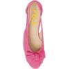 imageFSJ Women Cute Round Toe Ballet Flats Slip On Low Heels Pumps Bowknot Cutout Comfy Shoes Size 415 USHot Pink