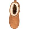imageFSJ Womens Chic Slip On Snow Boots Round Toe Fur Lined Warm Flats Short Booties Comfy Winter Shoes Size 415 USBrown