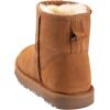 imageFSJ Womens Chic Slip On Snow Boots Round Toe Fur Lined Warm Flats Short Booties Comfy Winter Shoes Size 415 USBrown