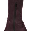 imageFSJ Women Fashion Flat Over The Knee Boots Thigh High Long Booties Stretch Platform Leather Round Closed Toe Side Zipper Fall Winter Shoes for Ladies Girls Party Club Dress Size 415 USRedbrown