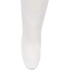 imageFSJ Women Closed Point Toe Boots Comfort Sexy Zipper Medium Chunky Heels Pull On Fancy Office Shoes Size 415 M USWhite