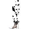 imageFSJ Women Patent Leather PU Pointed Toe Knee High Booties Winter Waterproof Slim High Heel MidCalf Boots Side Zipper Trendy Boots Size 415 USCow