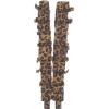 imageFSJ Women Stylish High Chunky Heel Over the Knee Boots Pointed Toe Buckled Strappy Thigh High Boots with Zipper Fashion Winter Long Boots Size 415 USLeopard