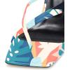 imageFSJ Women Casual Flip Flop Slide Mule Shoes Square Open Toe Thong Sandal Summer Wedge High Heel Size 415 USPrint