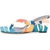 imageFSJ Women Casual Flip Flop Slide Mule Shoes Square Open Toe Thong Sandal Summer Wedge High Heel Size 415 USPrint