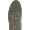imageFSJ Women Fashion Round Toe Chunky Block Heel Knee High Riding Boots Laces Dress Shoes Size 415 USGrey