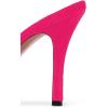 imageFSJ Women Sexy Rhinestone Slide Mules Pumps Pointed Strappy High Heels Sandals for Party Evening ShoesHot Pink