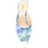 imageFSJ Women Slip On Mid High Heeled Mules Slipper Closed Pointed Toe Sandals Slides Dress Shoes Size 415 USLeaves