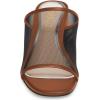 imageFSJ Women Comfortable Mesh Open Toe Sandal Chunky High Heels Mules Slide Summer Shoes Size 415 USBrown