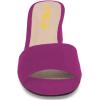 imageFSJ Women Comfy Peep Toe Sandals Low Chunky Heels Mules Casual Summer Office Lady Shoes Size 415 USFuchsia
