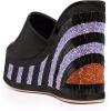 imageFSJ Women Open Toe Slide Wedge Sandals Platform Summer Casual High Heels Formal Outfit Shoes Size US 412Black and Purple