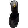 imageFSJ Women Open Toe Slide Wedge Sandals Platform Summer Casual High Heels Formal Outfit Shoes Size US 412Black and Purple