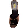 imageFSJ Women Open Toe Slide Wedge Sandals Platform Summer Casual High Heels Formal Outfit Shoes Size US 412Brown