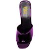 imageFSJ Women Open Toe Slide Wedge Sandals Platform Summer Casual High Heels Formal Outfit Shoes Size US 412Dark Purple
