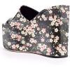 imageFSJ Women Open Toe Slide Wedge Sandals Platform Summer Casual High Heels Formal Outfit Shoes Size US 412Floral