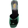 imageFSJ Women Open Toe Slide Wedge Sandals Platform Summer Casual High Heels Formal Outfit Shoes Size US 412Green