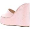 imageFSJ Women Open Toe Slide Wedge Sandals Platform Summer Casual High Heels Formal Outfit Shoes Size US 412Light Pink